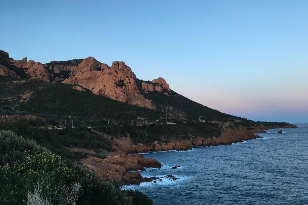 "Les Alizes" Cote Piscine Proche Bord De Mer Saint-Raphaël Exterior foto